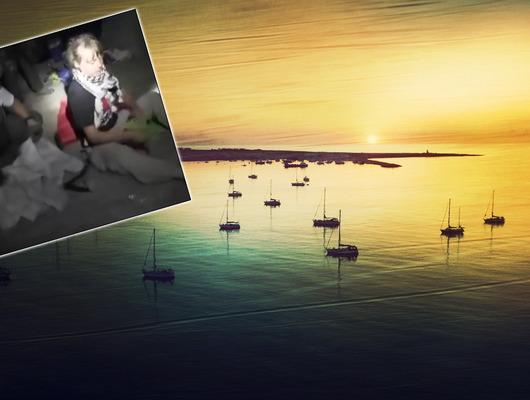 Dünyanın konuştuğu görüntü! İsrail'den Sumud Filosu'na saldırı... Baskın anı kamerada