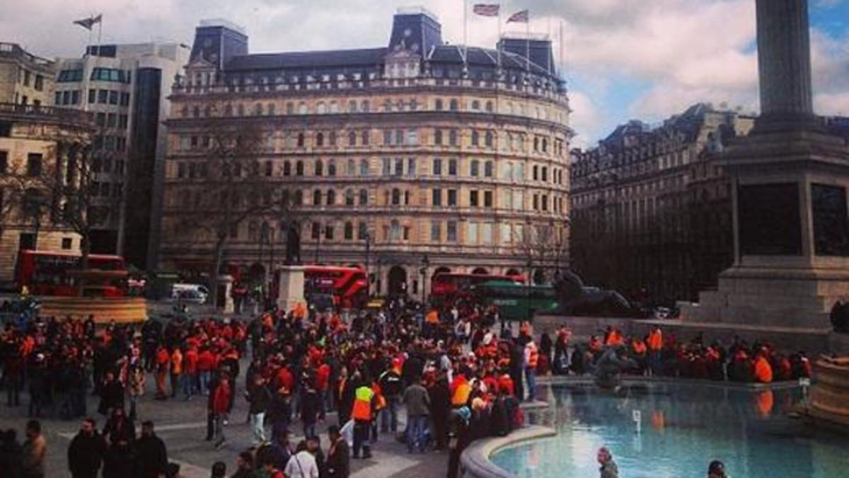 Londra'da Galatasaray işgali
