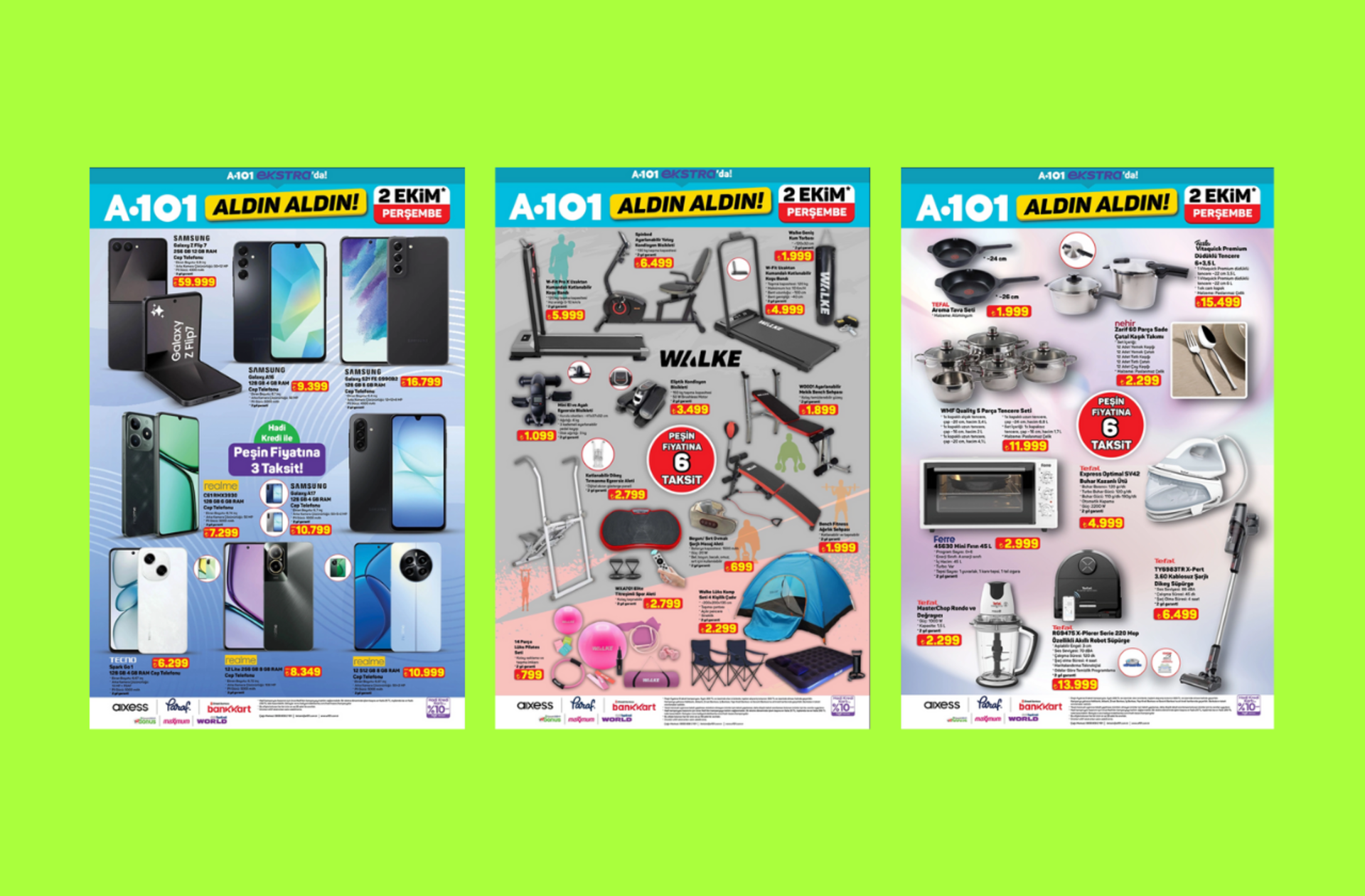 A101'e Samsung Galaxy Z Flip 7 cep telefonu geliyor! İşte 2 Ekim 2025 A101 Aldın Aldın Kataloğu