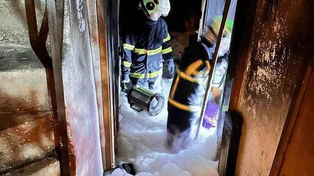 Bilecik’te iki katlı evde yangın çıktı