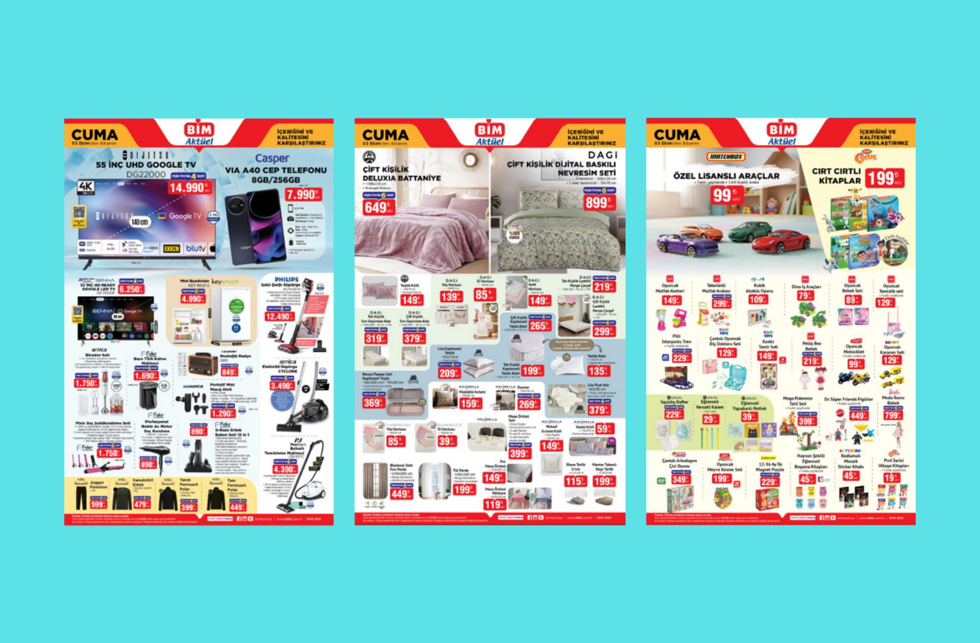 BİM'e Kiğılı polarlar geliyor! 3 Ekim 2025 BİM Aktüel Kataloğu burada