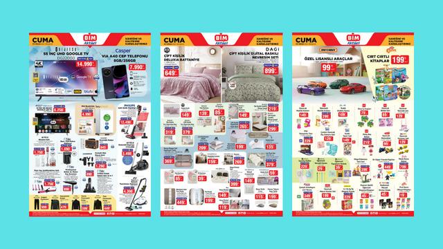 BİM'e Kiğılı polarlar geliyor! 3 Ekim 2025 BİM Aktüel Kataloğu burada