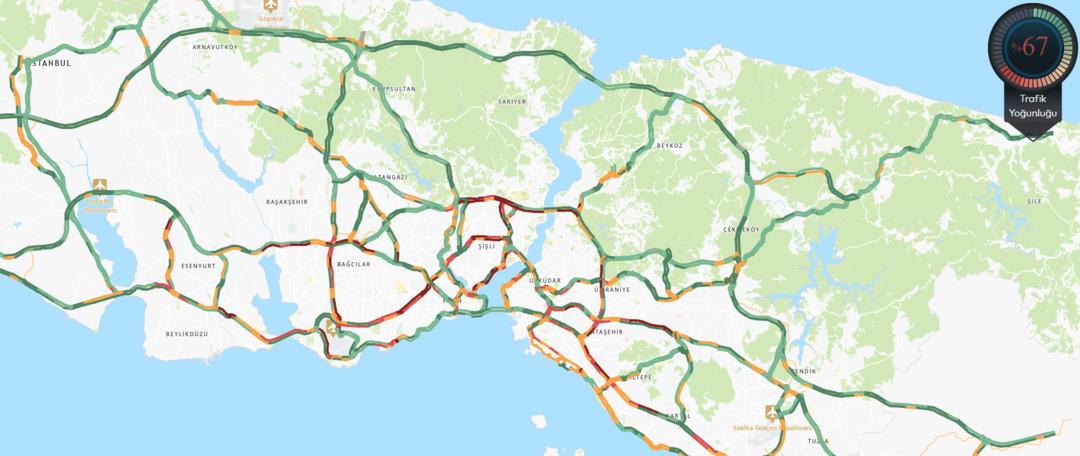 İstanbul da depremin ardından yollara çıktılar! Trafik yoğunluğu arttı 1