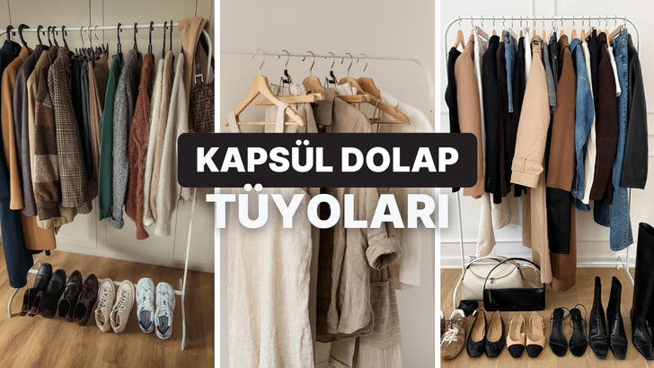 Kapsül gardırop oluşturmak için bilmen gereken 10 tüyo