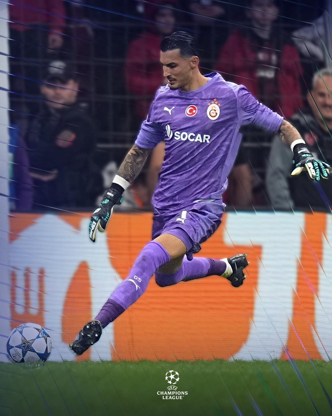 Galatasaray’da Uğurcan Çakır, Şampiyonlar Ligi’nde haftanın 11’inde yer aldı!  2