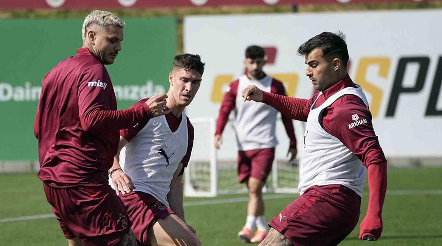 Galatasaray, Beşiktaş derbisinin hazırlıklarına başladı