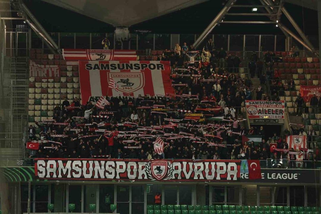 Legia Varşova-Samsunspor Maçı Özeti ve Tüm Önemli Anları! Tarihi bir gece... Samsunspor Polonya dan zaferle döndü... 3