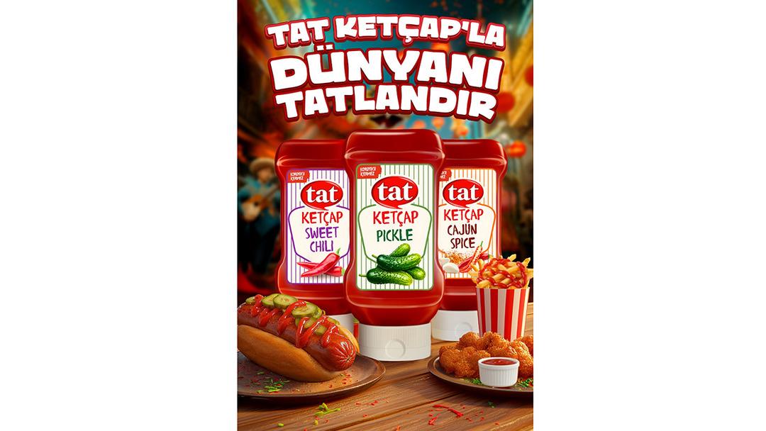 Tat Gıda’dan ketçapta devrim: Tat Ketçap Pickle, Sweet Chili Ve Cajun Spice! 4