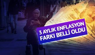 Memur ve emekli için 3 aylık enflasyon farkı belli oldu!
