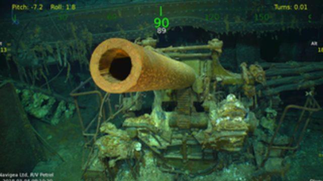 USS Lexington: İkinci Dünya Savaşı'nda batan uçak gemisi 76 yıl sonra bulundu