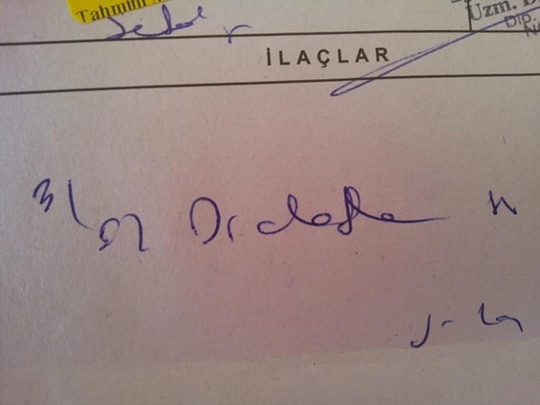 Doktorların el yazısıyla ilgili mahkemeden şaşırtan karar! "Düzeltin"  2