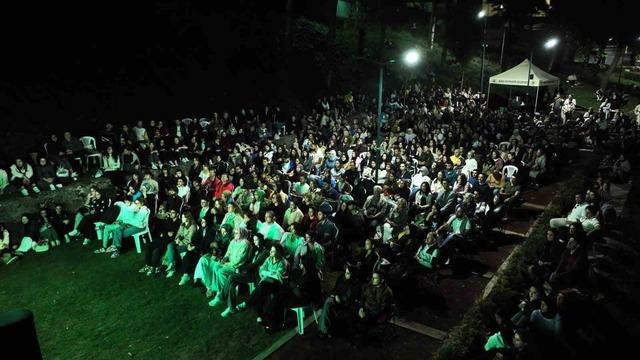 Bursa’da açık havada sinema keyfi