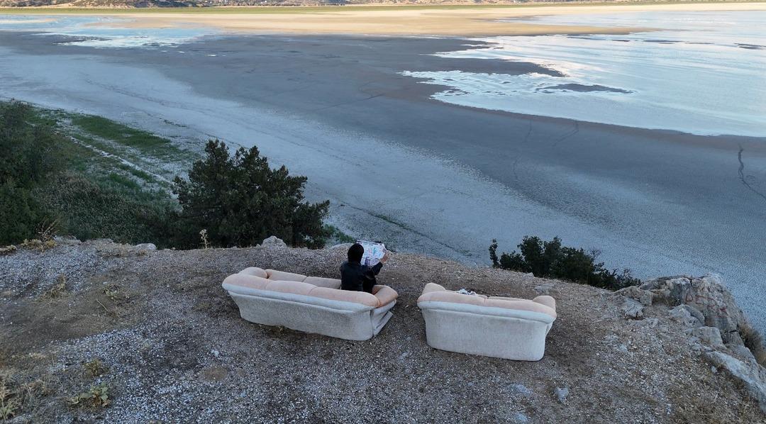 Buzul çağından sonra ilk kez yaşandı! Eğirdir Gölü ikiye bölündü 1