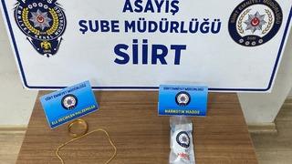 Yer: Siirt! Kuyumcuya sahte altın sattığı gerekçesiyle yakalanan şüpheli tutuklandı