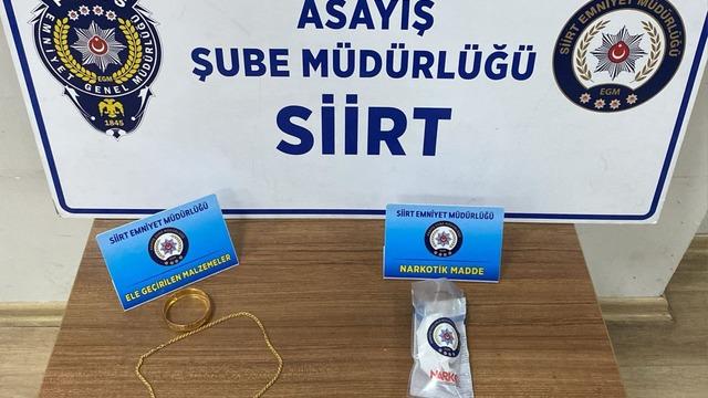 Yer: Siirt! Kuyumcuya sahte altın sattığı gerekçesiyle yakalanan şüpheli tutuklandı