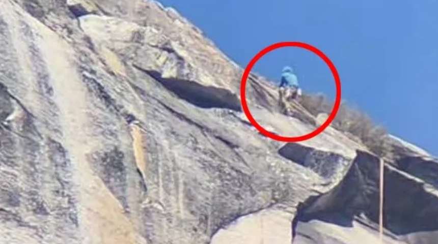 Ünlü dağcı tırmanırken yere çakıldı! Canlı yayında hayatını kaybetti