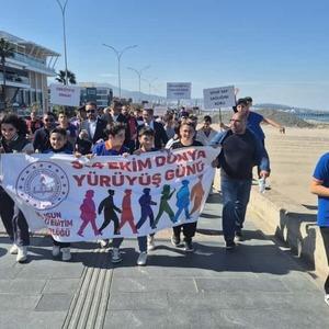 Samsun’da yürüyüşle sağlıklı yaşam farkındalığı