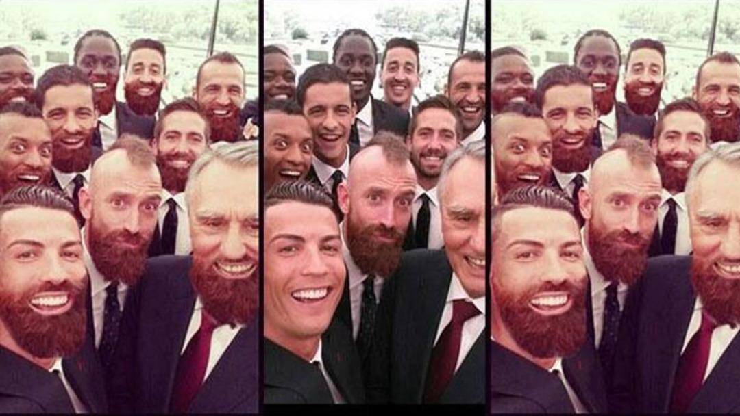 Portekiz'den D&uuml;nya Kupası selfiesi