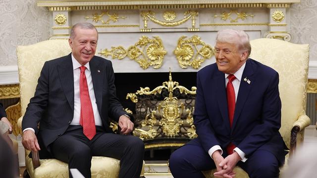 Cumhurbaşkanı Erdoğan, ABD Başkanı Trump ile görüştü