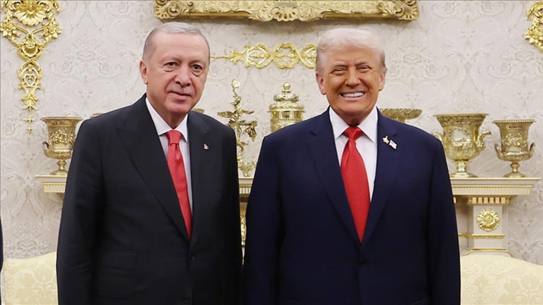 Cumhurbaşkanı Erdoğan, ABD Başkanı Trump ile görüştü 2