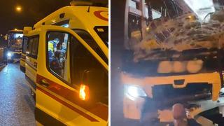 Osmaniye’de yolcu otobüsü tıra çarptı: 8 kişi yaralandı 