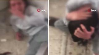 Dehşet veren görüntüler! Kız kardeşinin darp etti, üzerine kaynar su döktü, özür diletti! 