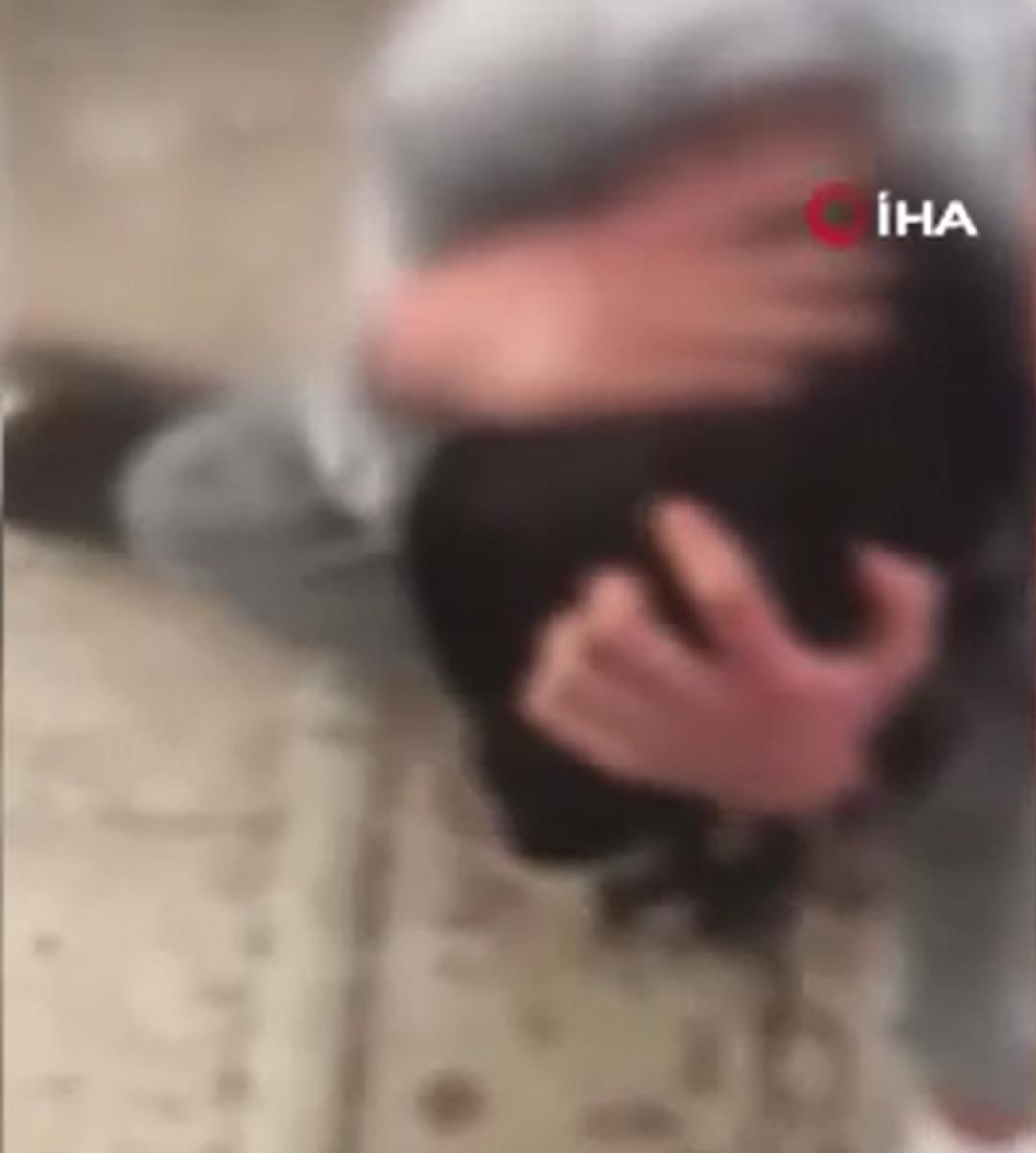 Dehşet veren görüntüler! Kız kardeşinin darp etti, üzerine kaynar su döktü, özür diletti!  2