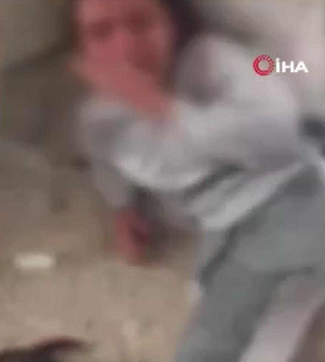 Dehşet veren görüntüler! Kız kardeşinin darp etti, üzerine kaynar su döktü, özür diletti!  3