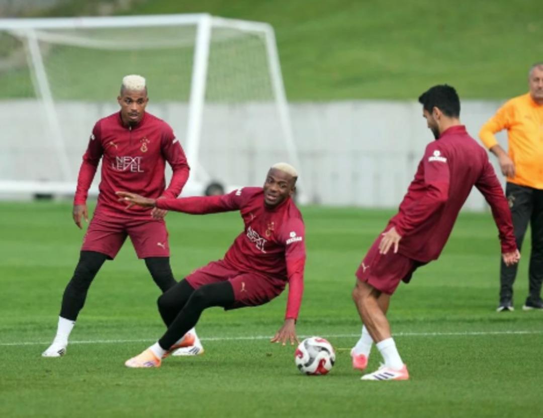 Beşiktaş derbisine saatler kala Galatasaray da Osimhen sürprizi! Antrenmanda flaş gelişme 2
