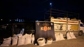 Erzurum’da polisten tütün operasyonu