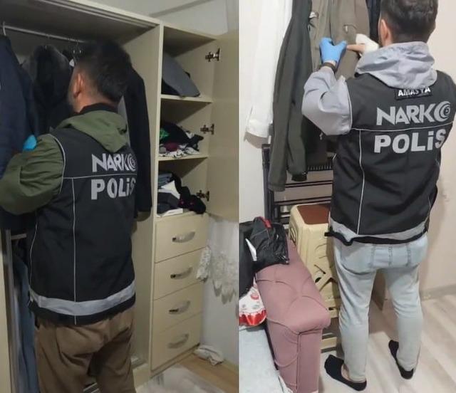 Amasya da uyuşturucu operasyonunda 9 tutuklama 1