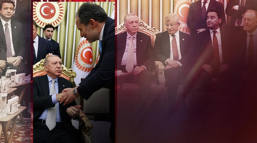 Cumhurbaşkanı Erdoğan'la bir araya gelen Erbakan'ın sözleri çok konuşulur! Topu diğer liderlere attı, 'referandum' çıkışı dikkat çekti