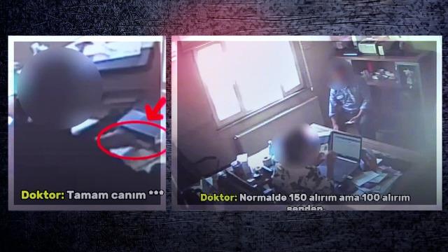 Güya doktor! Gaziantep'te skandal pazarlık kameraya yansıdı: Paraları bakın nereye saklamış