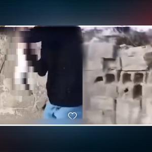 Konya'da vahşet dolu görüntüler! Kediyi havalandırıp yere attı