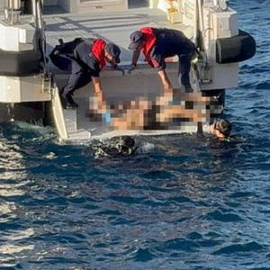Antalya'da denizde yüzünde dalış maskesi olan erkek cesedi bulundu