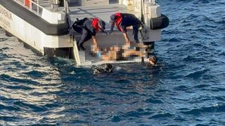 Antalya'da denizde yüzünde dalış maskesi olan erkek cesedi bulundu