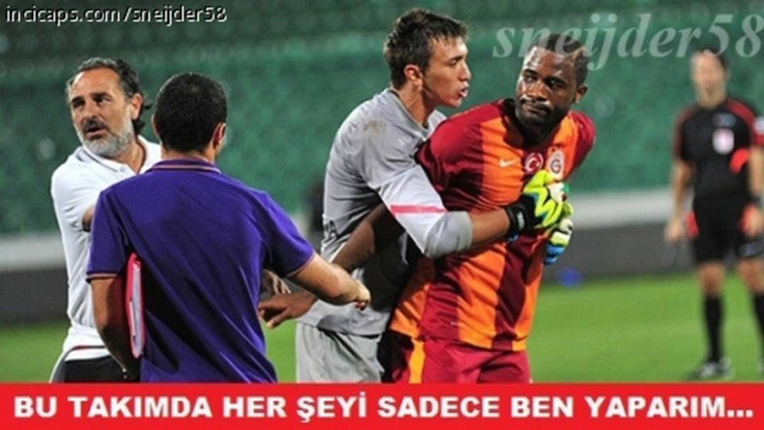 Galatasaray - Anderlecht ma&ccedil;ı sonrası caps &ccedil;ılgınlığı