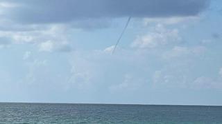 Alanya açıklarında hortum paniği! 