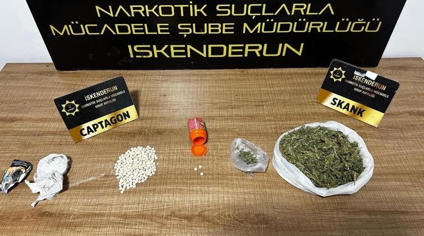İskenderun’daki uyuşturucu operasyonunda 2 kişi tutuklandı