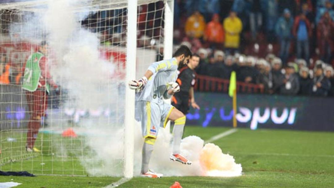 Trabzonspor-Fenerbah&ccedil;e ma&ccedil;ındaki olaylar dış basında
