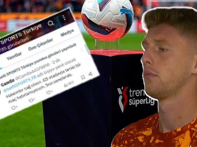 Bein Sports'un retweet paylaşımına Galatasaray'ın genç ismi Metehan Baltacı'dan tepki! ''Bunu da retweet yapın...''