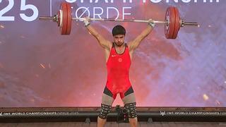Milli halterci Muhammed Furkan Özbek, dünya şampiyonu oldu