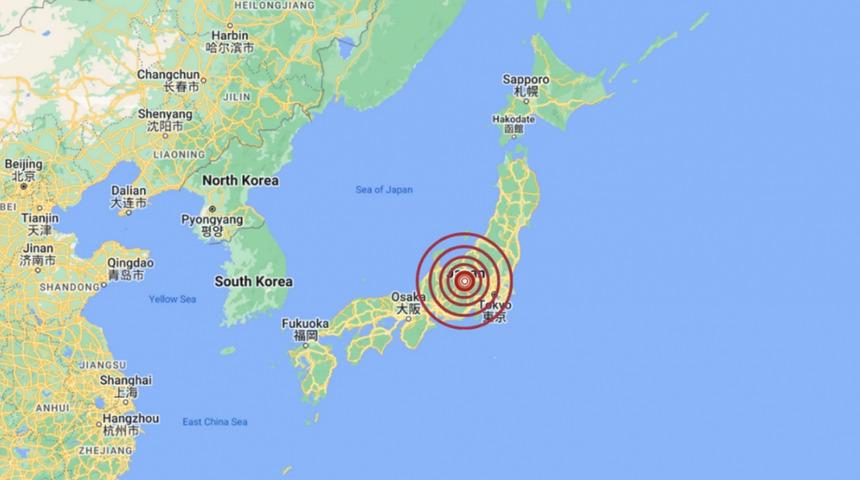 Japonya’da 5,7 büyüklüğünde deprem meydana geldi