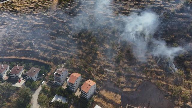 Patlıcan közlerken ormanı yakan şahıs yakalandı: 1 gözaltı