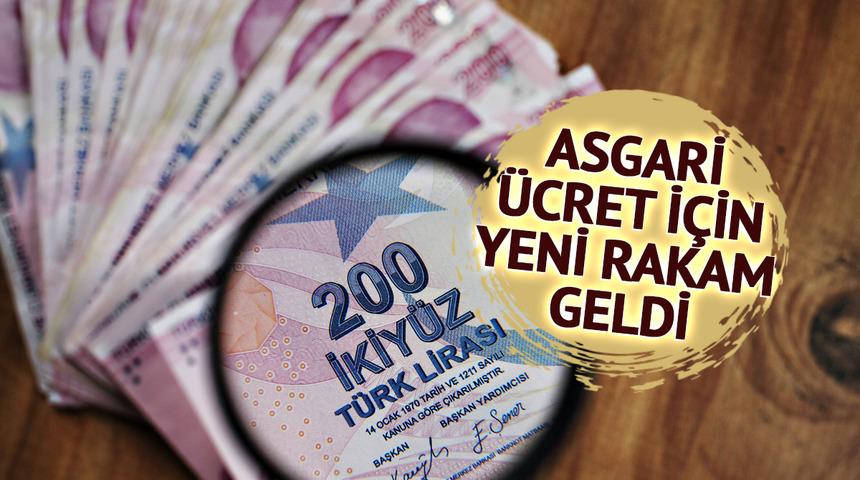 Asgari ücret için rakam verdi 'Öyle olacak gibi gözüküyor' O oranı işaret etti