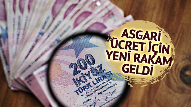 Asgari ücret için rakam verdi 'Öyle olacak gibi gözüküyor' O oranı işaret etti