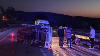 Samsun'da feci kaza! Otomobil ile minibüs çarpıştı... 9 kişi yaralandı