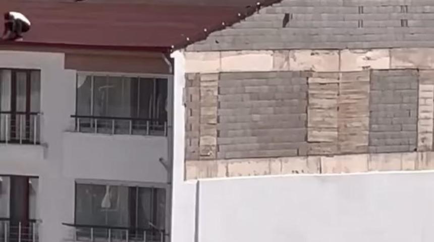 Elazığ’da tedbirsiz çalışma yürekleri ağza getirdi