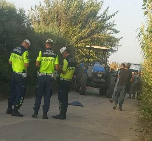 Traktöre arkadan çarpan motosiklet sürücüsü hayatını kaybetti 1