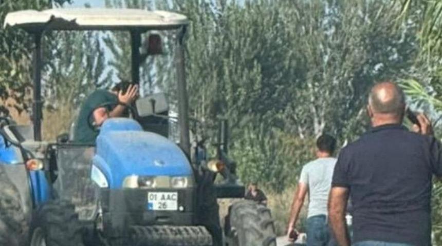 Traktöre arkadan çarpan motosiklet sürücüsü hayatını kaybetti
